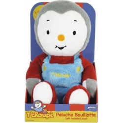 JEMINI T'choupi Peluche Bouillotte +/21 Cm Avec Micro Perles D'argile Apaise Les Maux De Ventre Et Réchauffe