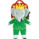 JEMINI Babar Peluche Éléphant +/20 Cm Représentation Parfaite Du Roi Des Éléphants