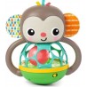 BRIGHT STARTS Jouet Hochet Musical Et Lumineux Grab Bright Starts Giggle Monkey Avec Oball Attrape Facile 6 Mois Et Plus