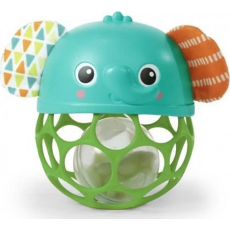 BRIGHT STARTS Hochet Musical Lumineux - - Giggle & Glow Jouet Éléphant Oball Facile A Saisir 0m+