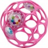 BRIGHT STARTS Bright Stars Oball Hochet Facile A Saisir Jouet Pour Nourrissons Sans Bpa En Rose, Pour Les Nouveaux-nés +