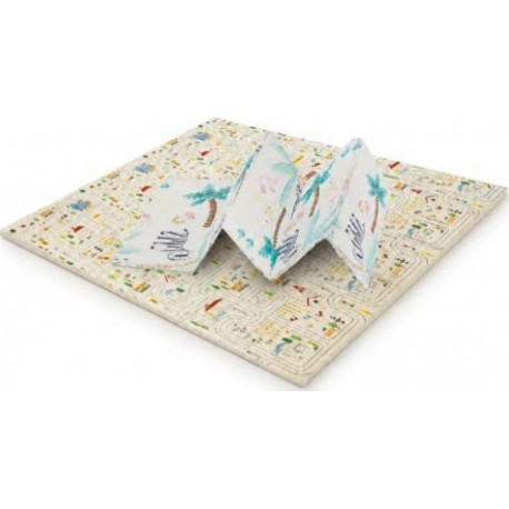 ASALVO Tapis De Jeu Pliable Réversible Xxl Funmat