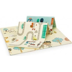ASALVO Tapis De Jeu Funmat 120x180 City-forêt
