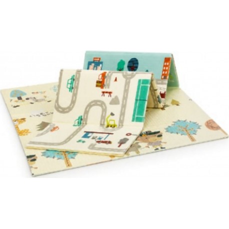 ASALVO Tapis De Jeu Funmat 120x180 City-forêt