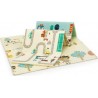 ASALVO Tapis De Jeu Funmat 120x180 City-forêt