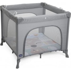CHICCO Parc Pliable Open Fawn Gris Espace Sécurisé dès la Naissance