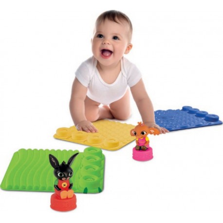 Clementoni Baby Tapis De Jeu Sensoriel Avec Figurines Incluses, 6 Pièces