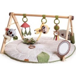 TINY LOVE Tapis D'éveil Boho Chic, Tapis De Jeu Pour Bébé, Arche De Jouets En Bois Des La Naissance