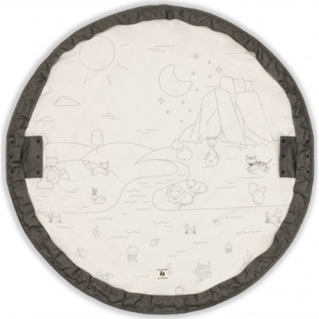 HAUCK Tapis Play N Tidy Gris Foncé