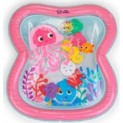 BRIGHT STARTS Tapis Aquatique Tummy-time Ocean Explorers Pvc Rose 56 X 56 X 6,1 Cm Bright Starts