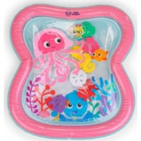 BRIGHT STARTS Tapis Aquatique Tummy-time Ocean Explorers Pvc Rose 56 X 56 X 6,1 Cm Bright Starts