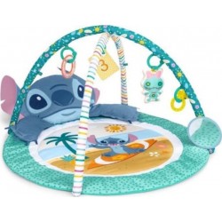 BRIGHT STARTS Disney Baby Stitch Tapis De Sol Éveil Bébé, Évolutif, Arche Avec Jouets Sensoriel