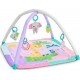 Bright Starts Tapis De Sol Éveil Bébé Évolutif Pliable- Jungle Rose- Arche Avec Jouets Sensoriels Et Musicaux, Miroir