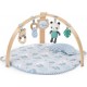 Ingenuity Tapis D'éveil Bébé Pliable Cosy Spot Elephant,coussin Reversible, Arche De
