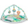 BRIGHT STARTS Tapis D'éveil Pliable Wild Rainforest Tissu Multicolore Rond Bright Starts