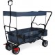 PINOLINO Wagon Pliant Paxi Dlx Comfort Avec Frein Bleu Marine