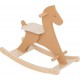 ATMOSPHERA Jeu À Bascule Cheval Lago Bois 64x30cm Atmosphera