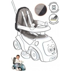 SMOBY Housse De Siege Pour Porteur Maestro Confortable Et Rembourrée Pour Enfant A Partir De 6 Mois Gris Et Bleu