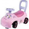 SMOBY Porteur Auto Enfant 2 En 1 Minnie Coffre Sous La Selle + Klaxon Des 10 Mois Fabrication Française