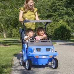 STEP2 Voiture À Pousser Pour Enfants Deux Places Suv Bleu Step2