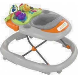CHICCO Trotteur Walky Talky Grey Sons Et Lumieres 4 Roues 6 Freins