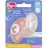 TIGEX Sucettes physiologique silicone 6-18 mois