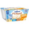 NATURNES Muesli Banane Mangue Lait entier Blé & Avoine Complets pour Bébé Dès 10 Mois