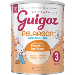 GUIGOZ Lait bébé en poudre 3ème âge dès 12 mois Nature Pelargon
