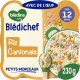BLEDINA Plat bébé dès 12 mois Riz Cantonnais Petits Morceaux Bledichef 230g