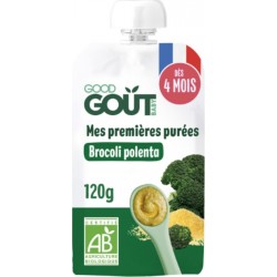 GOOD GOUT Purée Bébé dès 4 mois Brocoli Polenta Bio 120g