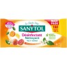 SANYTOL Lingettes Désinfectantes Nettoyantes Multi-Usages Pamplemousse