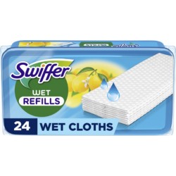 SWIFFER Lingettes Humides pour Sols Citron