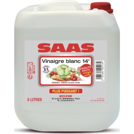 SAAS Vinaigre Blanc d'Alcool 14° Melfor