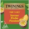 TWININGS Thé Vert Saveur Pêche Passion
