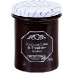 ALBERT MENES Confiture framboise épépinée 280g