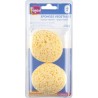 TIGEX Eponge de bain peau sensible dès la naissance lot de 2 éponges
