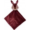 Paris Prix Doudou Mouchoir Bébé forêt Magique 18x18cm Rose