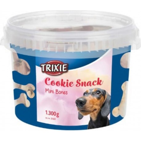 TRIXIE Snack Pour Chiens Trixie Cookie Snack Mini Bones 1,3Kg