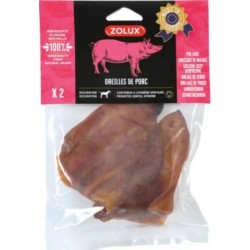 ZOLUX Snack Pour Chiens Zolux Dried Pig Ear Cochon