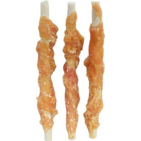 1001KDO Friandise Chien Bâton Blanc Avec Poulet