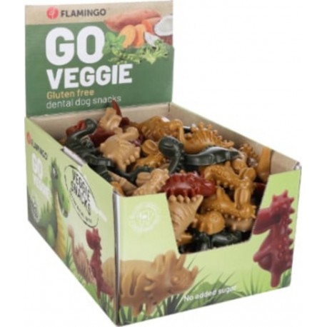 1001KDO Lot De Friandises Veggies Pour Chien Dino Mix