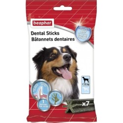 Beaphar Bâtonnets Dentaires Pour Chiots (+ 10Kg) Lot De 7 Unités