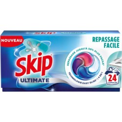 SKIP Lessive Capsules Repassage Facile Ultimate