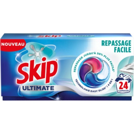 SKIP Lessive Capsules Repassage Facile Ultimate