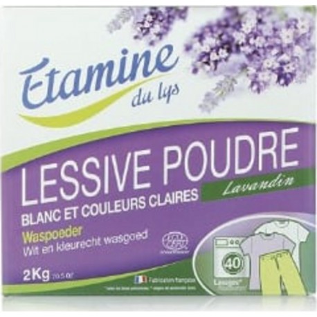 ETAMINE DU LYS Lessive Poudre 2Kg Etamine Du Lys