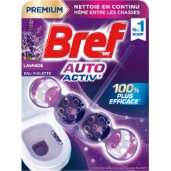 BREF Bloc WC Lavande Eau Violette Auto Activ' Premium