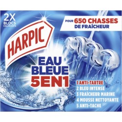 HARPIC Blocs WC Eau Bleue 5en1