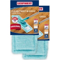 LEIFHEIT 2 Pièces Housse Clean Twist M Ergo / Power Clean M Static Plus
