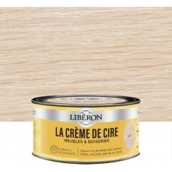 LIBERON Cire Liberon, Blanc Satiné, 0.5L