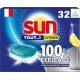 SUN Tablettes lave-vaisselle Tout en 1 Citron